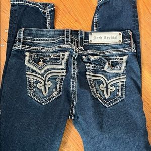 Rock Revival Kai Easy Skinny Jeans Size 27